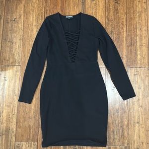 Express black dress